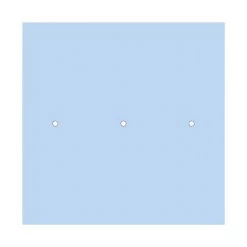 3 Holes - EXTRA LARGE Square Ceiling Canopy Kit - Rose One System 34 3 Holes - EXTRA LARGE Square Ceiling Canopy Kit - Rose One System -Home-Lamps 3 holes extra large square ceiling canopy kit rose one system 12