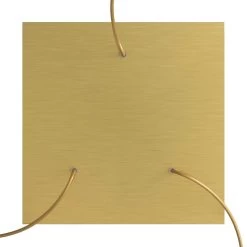 3 Holes - EXTRA LARGE Square Ceiling Canopy Kit - Rose One System 25 3 Holes - EXTRA LARGE Square Ceiling Canopy Kit - Rose One System -Home-Lamps 3 holes extra large square ceiling canopy kit rose one system 3