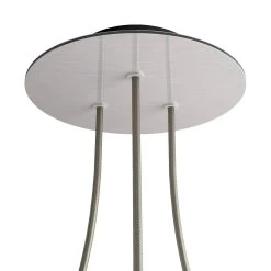 3 Holes - LARGE Round Ceiling Canopy Kit - Rose One System -Home-Lamps 3 holes large round ceiling canopy kit rose one system 14