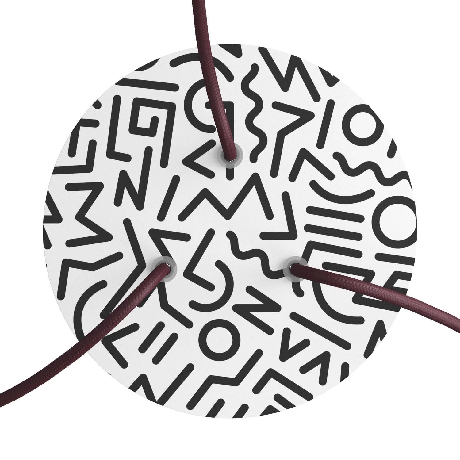 3 Holes - LARGE Round Ceiling Canopy Kit - Rose One System - PROMO 3 3 Holes - LARGE Round Ceiling Canopy Kit - Rose One System - PROMO