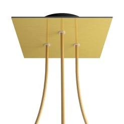 3 Holes - LARGE Square Ceiling Canopy Kit - Rose One System -Home-Lamps 3 holes large square ceiling canopy kit rose one system 10