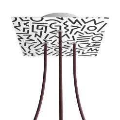 3 Holes - LARGE Square Ceiling Canopy Kit - Rose One System - PROMO -Home-Lamps 3 holes large square ceiling canopy kit rose one system promo 15