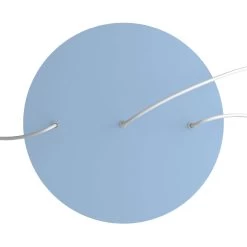 3 In-line Holes - EXTRA LARGE Round Ceiling Canopy Kit - Rose One System -Home-Lamps 3 in line holes extra large round ceiling canopy kit rose one system 11