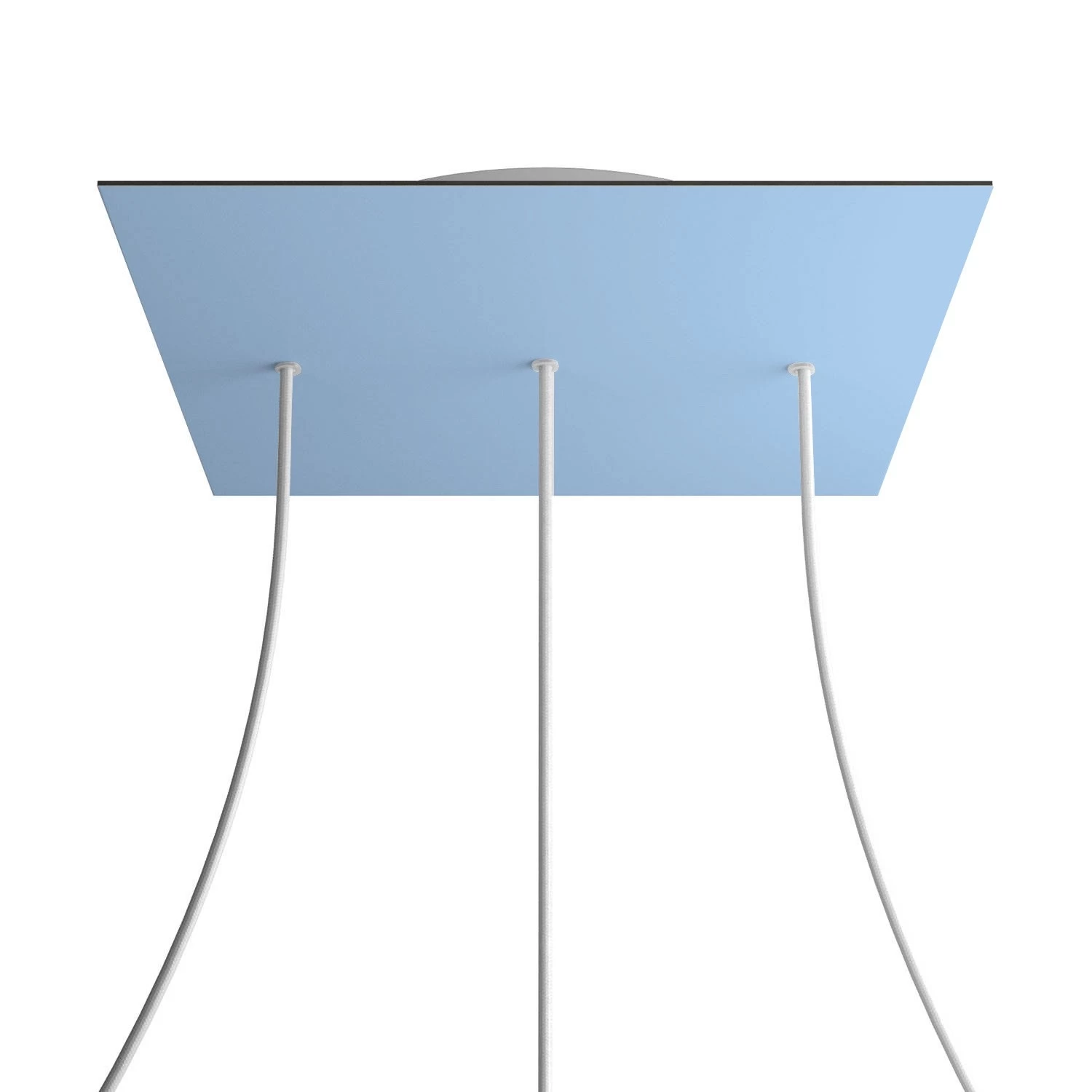 3 In-Line Holes - EXTRA LARGE Square Ceiling Canopy Kit - Rose One System 18 3 In-Line Holes - EXTRA LARGE Square Ceiling Canopy Kit - Rose One System - Image 16