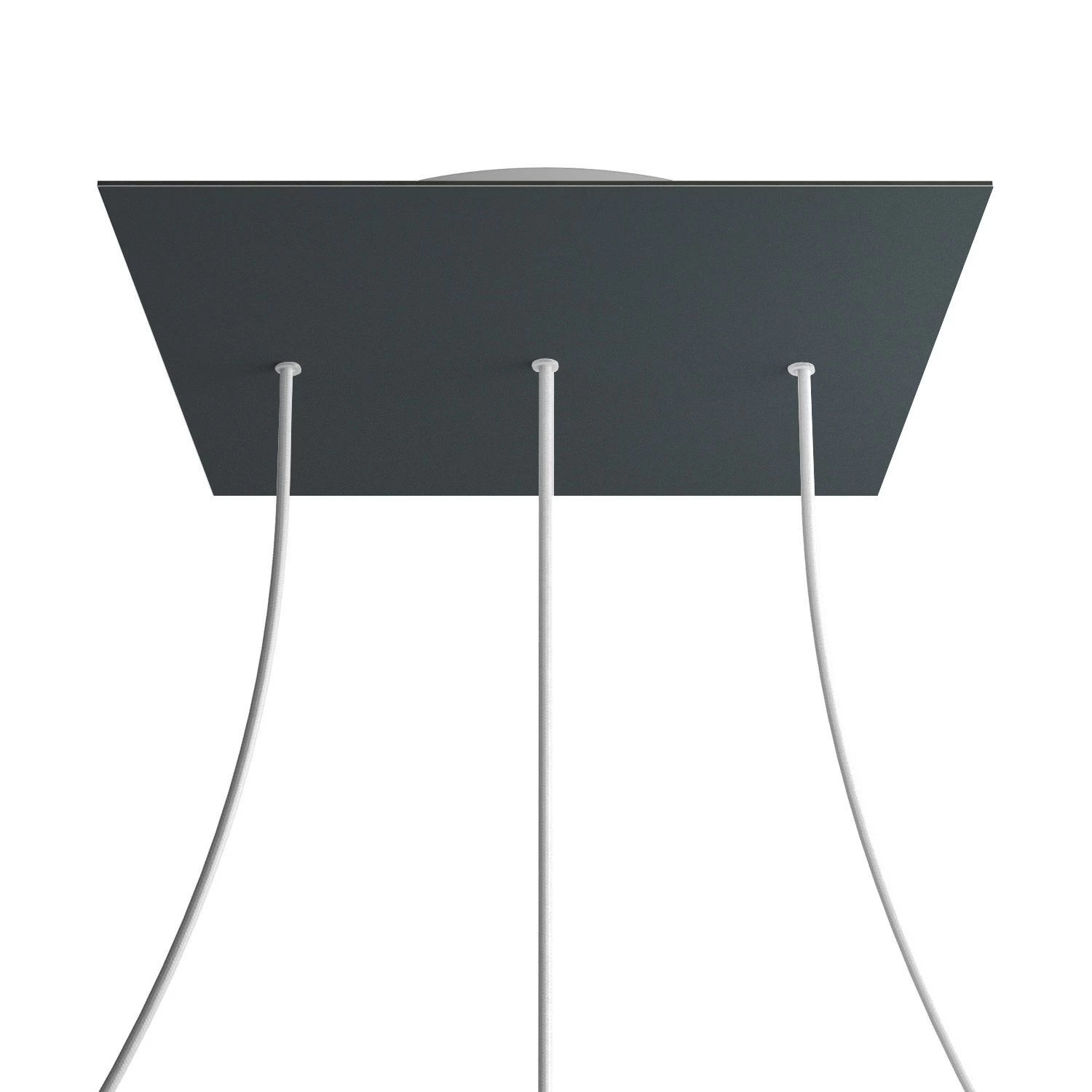 3 In-Line Holes - EXTRA LARGE Square Ceiling Canopy Kit - Rose One System 7 3 In-Line Holes - EXTRA LARGE Square Ceiling Canopy Kit - Rose One System - Image 5