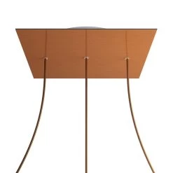 3 In-Line Holes - EXTRA LARGE Square Ceiling Canopy Kit - Rose One System 27 3 In-Line Holes - EXTRA LARGE Square Ceiling Canopy Kit - Rose One System -Home-Lamps 3 in line holes extra large square ceiling canopy kit rose one system 5