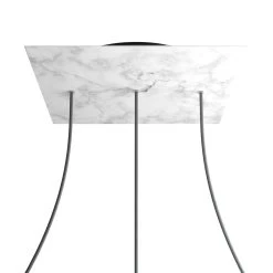 3 In-Line Holes - EXTRA LARGE Square Ceiling Canopy Kit - Rose One System 28 3 In-Line Holes - EXTRA LARGE Square Ceiling Canopy Kit - Rose One System -Home-Lamps 3 in line holes extra large square ceiling canopy kit rose one system 6