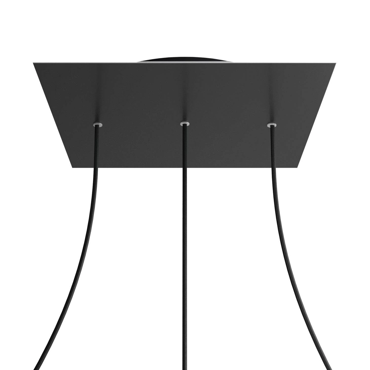 3 In-Line Holes - EXTRA LARGE Square Ceiling Canopy Kit - Rose One System 12 3 In-Line Holes - EXTRA LARGE Square Ceiling Canopy Kit - Rose One System - Image 10