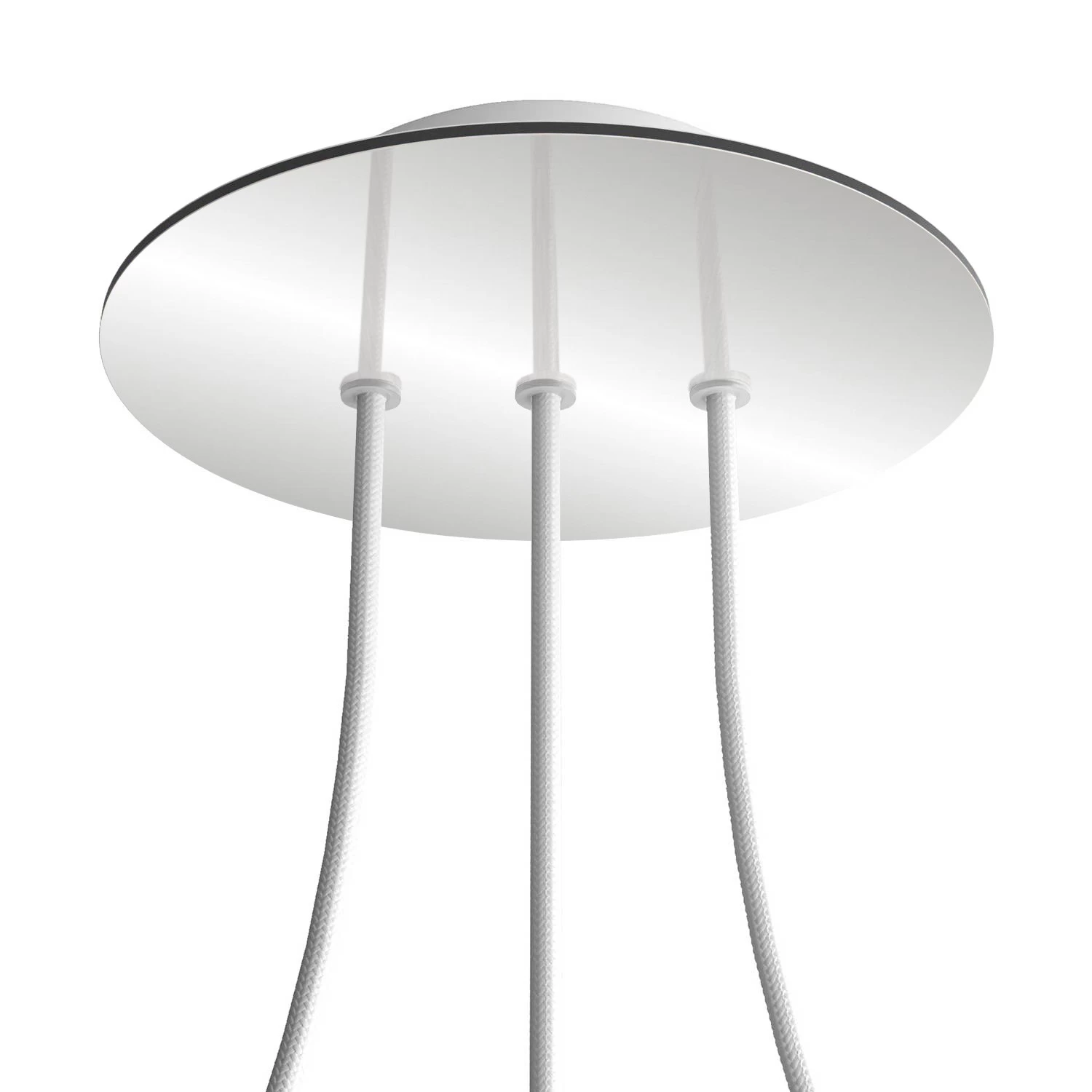 3 In-line Holes - LARGE Round Ceiling Canopy Kit - Rose One System 19 3 In-line Holes - LARGE Round Ceiling Canopy Kit - Rose One System - Image 17