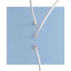 3 In-line Holes - LARGE Square Ceiling Canopy Kit - Rose One System