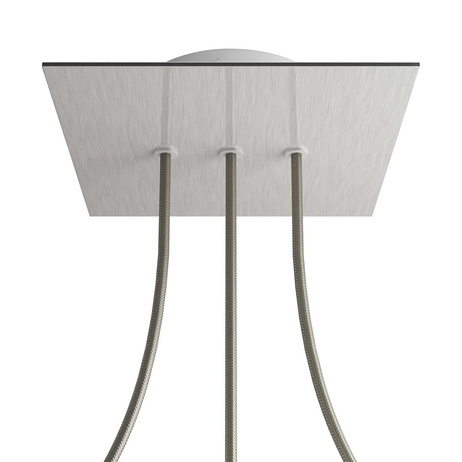 3 In-line Holes - LARGE Square Ceiling Canopy Kit - Rose One System 7 3 In-line Holes - LARGE Square Ceiling Canopy Kit - Rose One System - Image 5