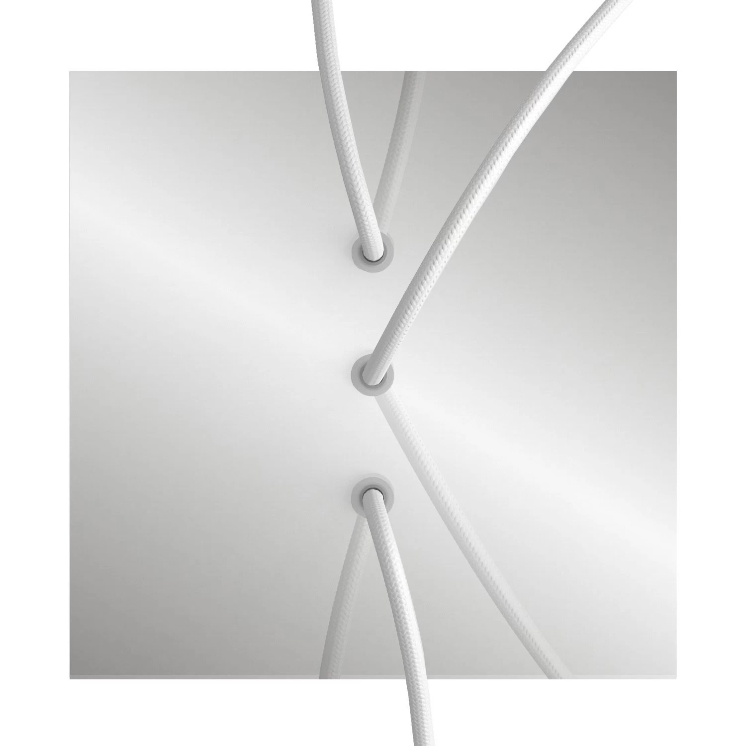 3 In-line Holes - LARGE Square Ceiling Canopy Kit - Rose One System 11 3 In-line Holes - LARGE Square Ceiling Canopy Kit - Rose One System - Image 9