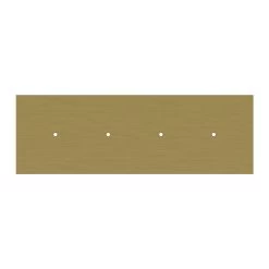 4 Hole In Line - EXTRA LARGE Rectangular Ceiling Canopy Kit - Rose One System, 675 X 225 Mm Cover -Home-Lamps 4 hole in line extra large rectangular ceiling canopy kit rose one system 675 x 225 mm cover 9