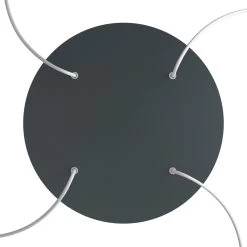 4 Holes - EXTRA LARGE Round Ceiling Canopy Kit - Rose One System -Home-Lamps 4 holes extra large round ceiling canopy kit rose one system 15