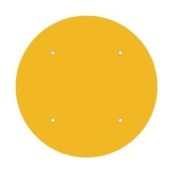 4 Holes - EXTRA LARGE Round Ceiling Canopy Kit - Rose One System -Home-Lamps 4 holes extra large round ceiling canopy kit rose one system 18