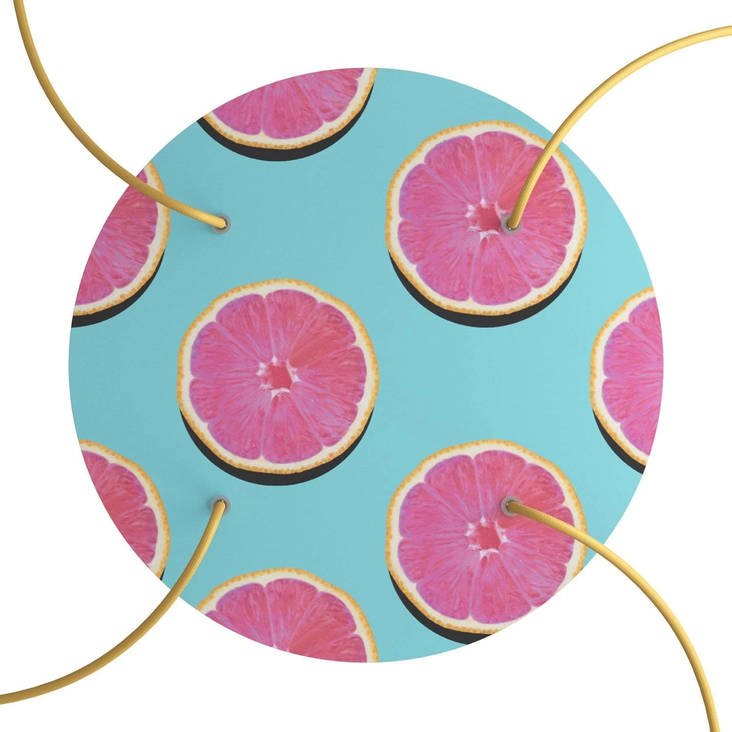 4 Holes - EXTRA LARGE Round Ceiling Canopy Kit - Rose One System - PROMO 8 4 Holes - EXTRA LARGE Round Ceiling Canopy Kit - Rose One System - PROMO - Image 6