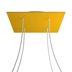 4 Holes - EXTRA LARGE Square Ceiling Canopy Kit - Rose One System -Home-Lamps 4 holes extra large square ceiling canopy kit rose one system 13