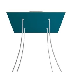 4 Holes - EXTRA LARGE Square Ceiling Canopy Kit - Rose One System -Home-Lamps 4 holes extra large square ceiling canopy kit rose one system 5