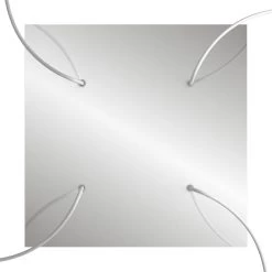 4 Holes - EXTRA LARGE Square Ceiling Canopy Kit - Rose One System -Home-Lamps 4 holes extra large square ceiling canopy kit rose one system 7