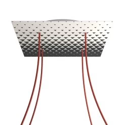 4 Holes - EXTRA LARGE Square Ceiling Canopy Kit - Rose One System - PROMO -Home-Lamps 4 holes extra large square ceiling canopy kit rose one system promo 7