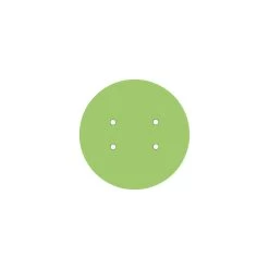 4 Holes - LARGE Round Ceiling Canopy Kit - Rose One System -Home-Lamps 4 holes large round ceiling canopy kit rose one system 17