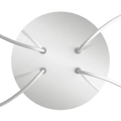 4 Holes - LARGE Round Ceiling Canopy Kit - Rose One System -Home-Lamps 4 holes large round ceiling canopy kit rose one system 18