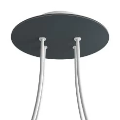 4 Holes - LARGE Round Ceiling Canopy Kit - Rose One System -Home-Lamps 4 holes large round ceiling canopy kit rose one system 3