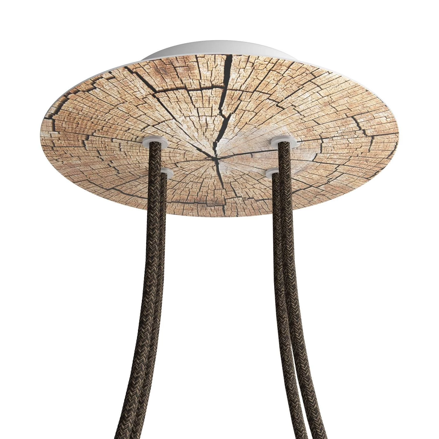 4 Holes - LARGE Round Ceiling Canopy Kit - Rose One System - PROMO 7 4 Holes - LARGE Round Ceiling Canopy Kit - Rose One System - PROMO - Image 5