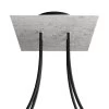 4 Holes - LARGE Square Ceiling Canopy Kit - Rose One System