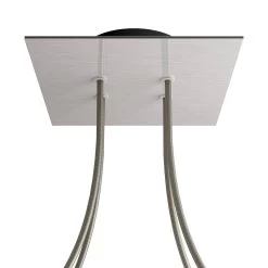 4 Holes - LARGE Square Ceiling Canopy Kit - Rose One System -Home-Lamps 4 holes large square ceiling canopy kit rose one system 17