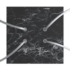 4 Holes - LARGE Square Ceiling Canopy Kit - Rose One System -Home-Lamps 4 holes large square ceiling canopy kit rose one system 19