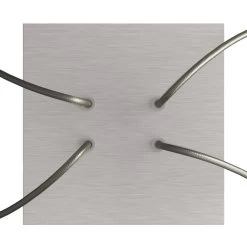 4 Holes - LARGE Square Ceiling Canopy Kit - Rose One System -Home-Lamps 4 holes large square ceiling canopy kit rose one system 5