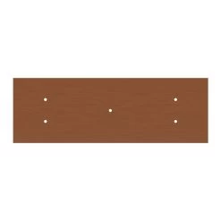 5 Hole - EXTRA LARGE Rectangular Ceiling Canopy Kit - Rose One System, 675 X 225 Mm Cover -Home-Lamps 5 hole extra large rectangular ceiling canopy kit rose one system 675 x 225 mm cover 13