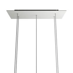 5 Hole - EXTRA LARGE Rectangular Ceiling Canopy Kit - Rose One System, 675 X 225 Mm Cover -Home-Lamps 5 hole extra large rectangular ceiling canopy kit rose one system 675 x 225 mm cover 3