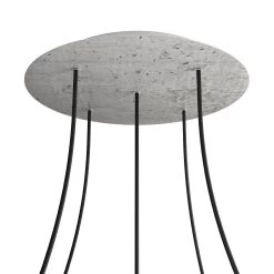 5 Holes - EXTRA LARGE Round Ceiling Canopy Kit - Rose One System -Home-Lamps 5 holes extra large round ceiling canopy kit rose one system 11