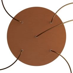 5 Holes - EXTRA LARGE Round Ceiling Canopy Kit - Rose One System -Home-Lamps 5 holes extra large round ceiling canopy kit rose one system 5