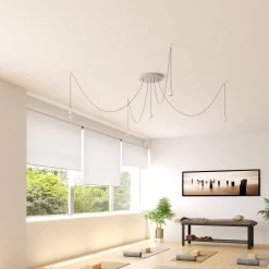 5 Holes - EXTRA LARGE Round Ceiling Canopy Kit - Rose One System - PROMO -Home-Lamps 5 holes extra large round ceiling canopy kit rose one system promo 14