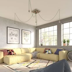 5 Holes - EXTRA LARGE Square Ceiling Canopy Kit - Rose One System - PROMO 33 5 Holes - EXTRA LARGE Square Ceiling Canopy Kit - Rose One System - PROMO -Home-Lamps 5 holes extra large square ceiling canopy kit rose one system promo 13