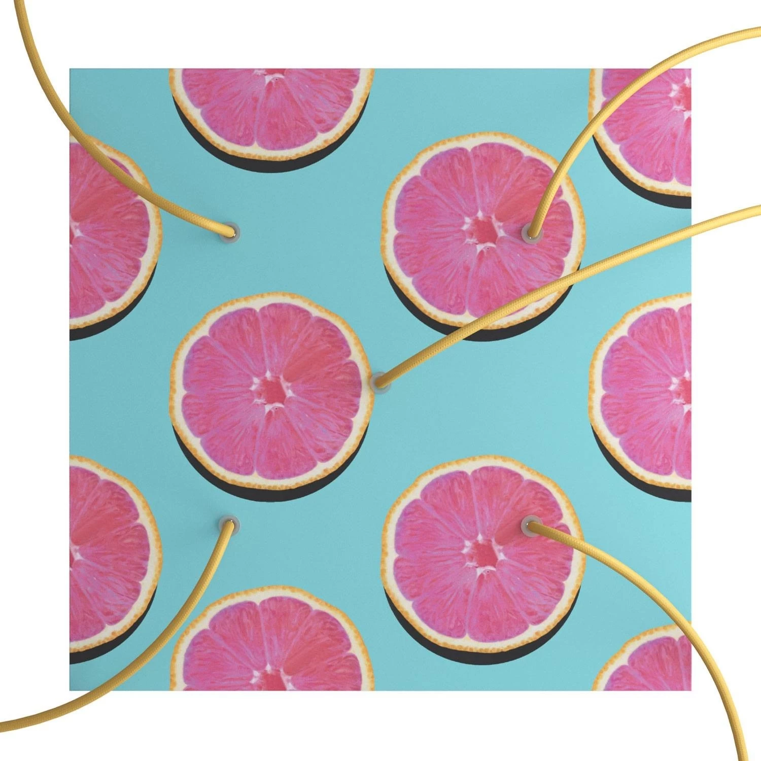 5 Holes - EXTRA LARGE Square Ceiling Canopy Kit - Rose One System - PROMO 5 5 Holes - EXTRA LARGE Square Ceiling Canopy Kit - Rose One System - PROMO - Image 3