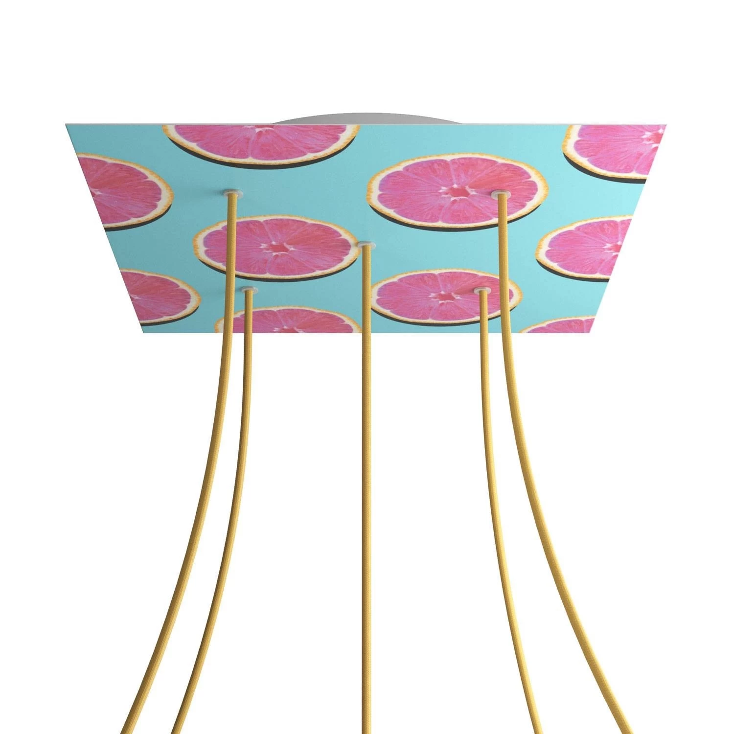 5 Holes - EXTRA LARGE Square Ceiling Canopy Kit - Rose One System - PROMO 6 5 Holes - EXTRA LARGE Square Ceiling Canopy Kit - Rose One System - PROMO - Image 4