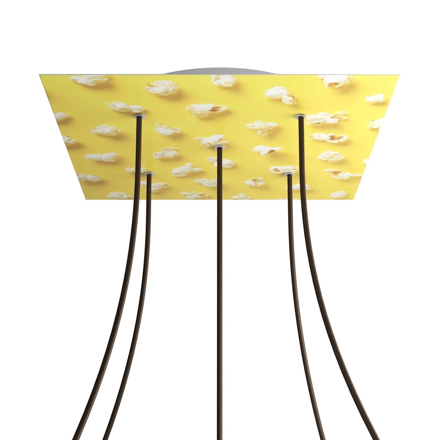 5 Holes - EXTRA LARGE Square Ceiling Canopy Kit - Rose One System - PROMO 7 5 Holes - EXTRA LARGE Square Ceiling Canopy Kit - Rose One System - PROMO - Image 5