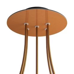 5 Holes - LARGE Round Ceiling Canopy Kit - Rose One System -Home-Lamps 5 holes large round ceiling canopy kit rose one system 17