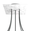 5 Holes - LARGE Square Ceiling Canopy Kit - Rose One System -Home-Lamps 5 holes large square ceiling canopy kit rose one system