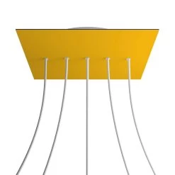 5 In-line Holes - EXTRA LARGE Square Ceiling Canopy Kit - Rose One System 41 5 In-line Holes - EXTRA LARGE Square Ceiling Canopy Kit - Rose One System -Home-Lamps 5 in line holes extra large square ceiling canopy kit rose one system 19