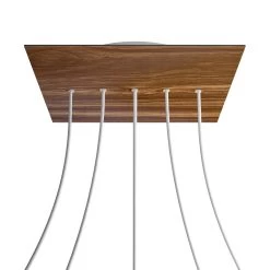 5 In-line Holes - EXTRA LARGE Square Ceiling Canopy Kit - Rose One System 27 5 In-line Holes - EXTRA LARGE Square Ceiling Canopy Kit - Rose One System -Home-Lamps 5 in line holes extra large square ceiling canopy kit rose one system 5