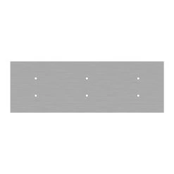 6 Hole - EXTRA LARGE Rectangular Ceiling Canopy Kit - Rose One System, 675 X 225 Mm Cover -Home-Lamps 6 hole extra large rectangular ceiling canopy kit rose one system 675 x 225 mm cover 14