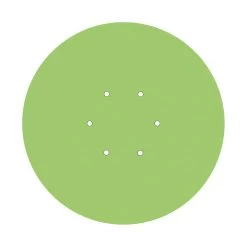 6 Holes - EXTRA LARGE Round Ceiling Canopy Kit - Rose One System -Home-Lamps 6 holes extra large round ceiling canopy kit rose one system 13