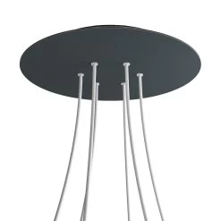 6 Holes - EXTRA LARGE Round Ceiling Canopy Kit - Rose One System -Home-Lamps 6 holes extra large round ceiling canopy kit rose one system 15
