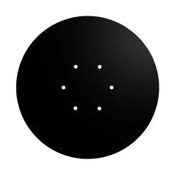 6 Holes - EXTRA LARGE Round Ceiling Canopy Kit - Rose One System -Home-Lamps 6 holes extra large round ceiling canopy kit rose one system 9