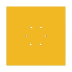 6 Holes - EXTRA LARGE Square Ceiling Canopy Kit - Rose One System -Home-Lamps 6 holes extra large square ceiling canopy kit rose one system 19